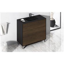 Mueble con lavabo y cajones de fenólico ELBA Doccia