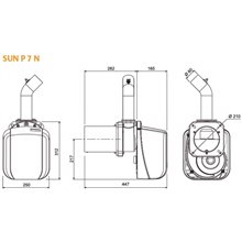 Quemador de pellets SUN P 7 N FERROLI
