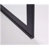 Mampara frontal panel fijo SCREEN BLACK CHESS GME