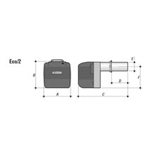 Quemador FERROLI, modelo ECO 22/2, serie...