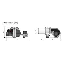 Quemador FERROLI, modelo LMB G 2000 (K-2"),...