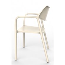 Pack de 2 sillas con brazos marfil Splash Aire Resol