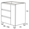 Mueble de ba&ntilde;o Tall&iacute;n Futurba&ntilde;o