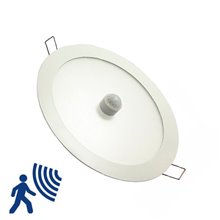 Panel Downlight redondo de 18W sensor