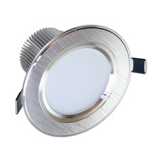Foco LED Downlight 7W GRAN ANGULAR plata