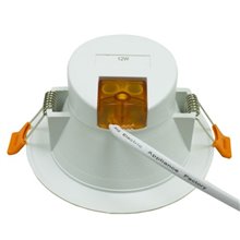 Foco LED Downlight 12W GRAN ANGULAR blanco