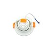 Foco LED circular direccionable 3W blanco PC