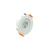 Foco LED circular direccionable 3W blanco PC