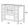 Mueble de ba&ntilde;o Sigma Futurba&ntilde;o