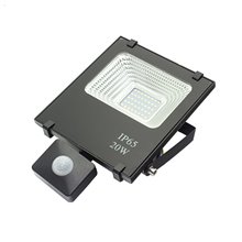 Proyector LED cuadrado 20W con sensor