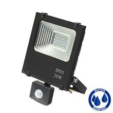 Proyector LED cuadrado 20W con sensor
