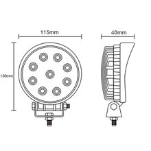 Foco proyector LED 27W