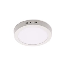 Plafón LED redondo Ø17x4cm 12W blanco