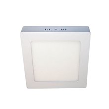 Plafón LED cuadrado 17x17x4cm 12W blanco