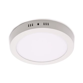 Plaf&oacute;n LED redondo &Oslash;22x4cm 18W blanco