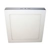 Plaf&oacute;n LED cuadrado 30x30x4cm 24W blanco