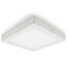 Plafón LED cuadrado 40x40 30W blanco