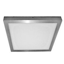 Plafón LED cuadrado 40x40 30W blanco