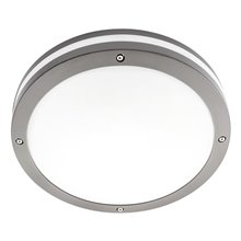 Plafón LED redondo IP65 gris