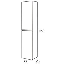 Mueble de baño auxiliar Oslo Futurbaño