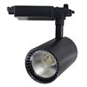 Foco LED carril orientable 30W negro