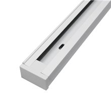 Carril monofásico 1 metro blanco ensamblable