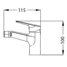 Grifo de bidé Nerea Futurbaño