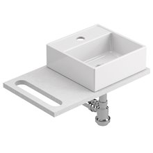 Lavabo cuadrado KIT MINI 3 PIEZAS Tegler 