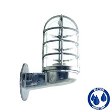 Aplique industrial pared plata 