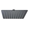 Rociador para ducha negro Imex 20x20