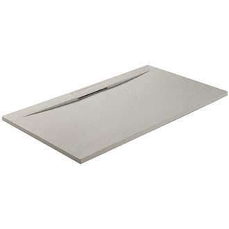 Plato de ducha blanco con desag&uuml;e oculto SIDE PLUS de GME