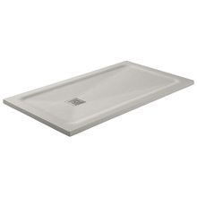 Plato de ducha blanco con marco oculto HIDDEN PLUS de GME