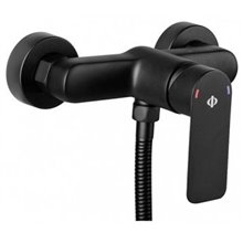 Conjunto grifería de ducha Cassio negro de GME