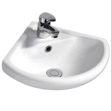 Lavabo suspendido blanco MINI esquina Tegler