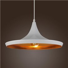 Lámpara colgante OSLO blanca E27
