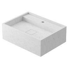 Lavabo suspendido PIEDRA NATURAL COMPACTA Iraya TEGLER