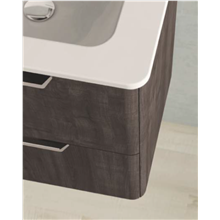 Mueble de baño 3 cajones con lavabo cerámico 80 o 100cm Life Royo