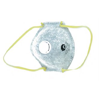 M&aacute;scara desechable autofiltrante con v&aacute;lvula Motogarden
