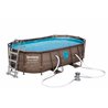 Piscina desmontable oval dise&ntilde;o Rattan 427 Bestway