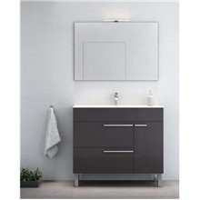 Mueble de baño con lavabo cerámico 100cm Confort Royo