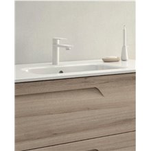 Mueble de baño 2 cajones con lavabo cerámico de...