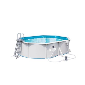 Piscina Desmontable de Chapa de Acero Hydrium Oval 500 Bestway 