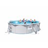 Piscina Desmontable de Chapa de Acero Hydrium Oval 500 Bestway 