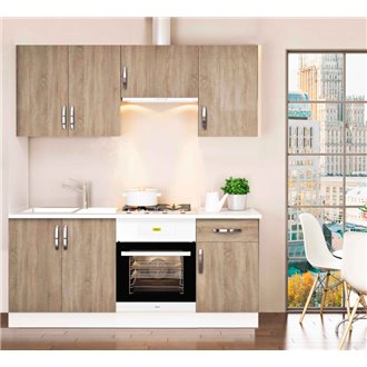 Cocina London roble 180 cm IberoDepot