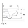 Pack inodoro suspendido Geberit Icon Rimfree