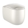 Inodoro Rimless tanque alto beige Beyond Roca de 58cm