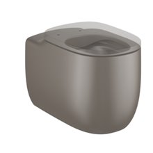 Inodoro Rimless tanque alto café Beyond Roca de...