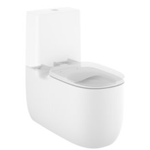 Inodoro Rimless tanque bajo blanco mate Beyond 70,5cm Roca