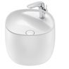 Lavabo con semipedestal Beyond 46x47cm Roca
