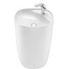 Lavabo con pedestal Beyond 50x45cm Roca